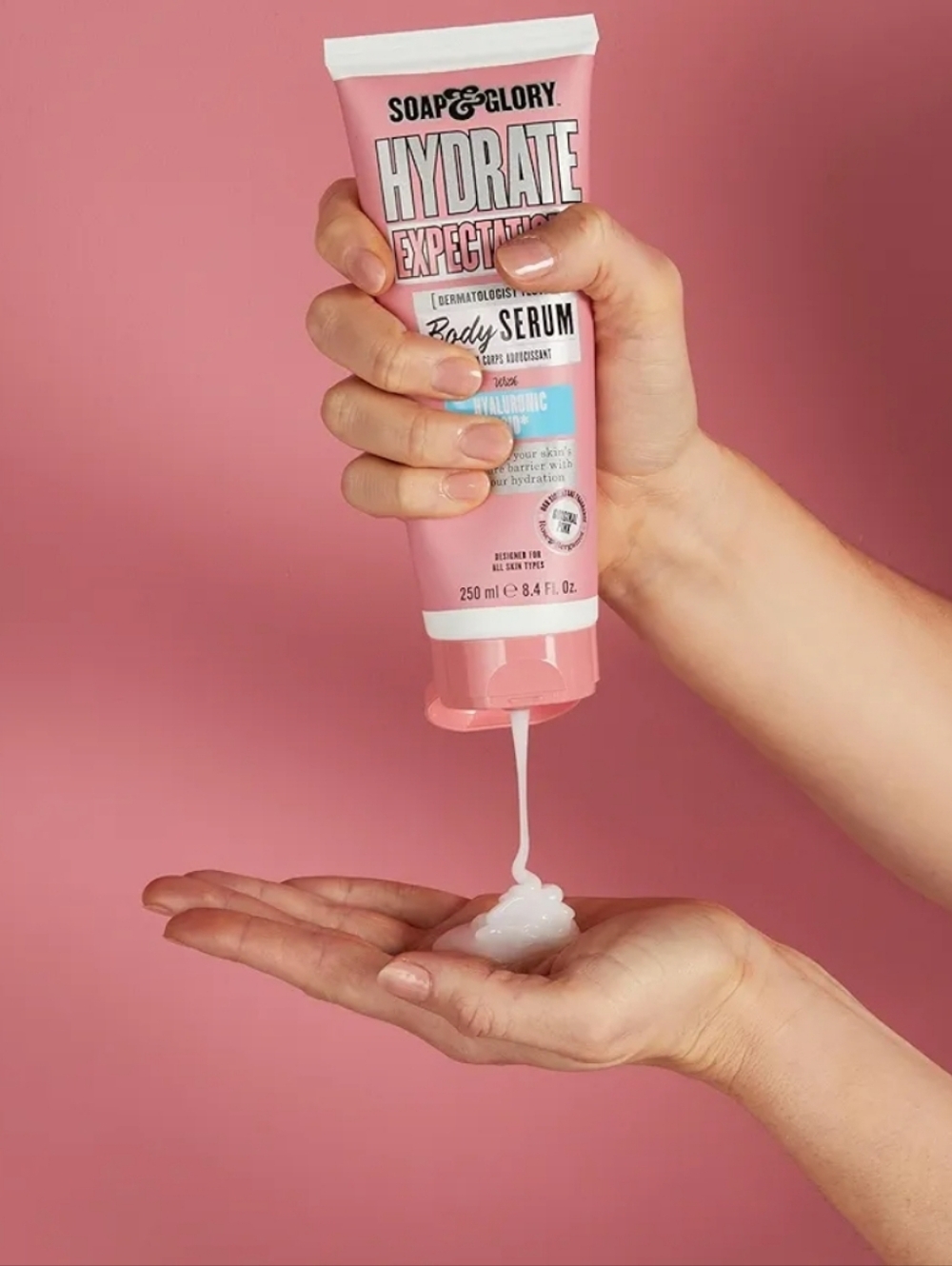 $8 When Bundled - Soap & Glory Hydrate Expectations Body Serum NEW - Picture 2 of 4